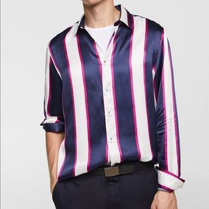 Sleek ZARA Mens Button Down